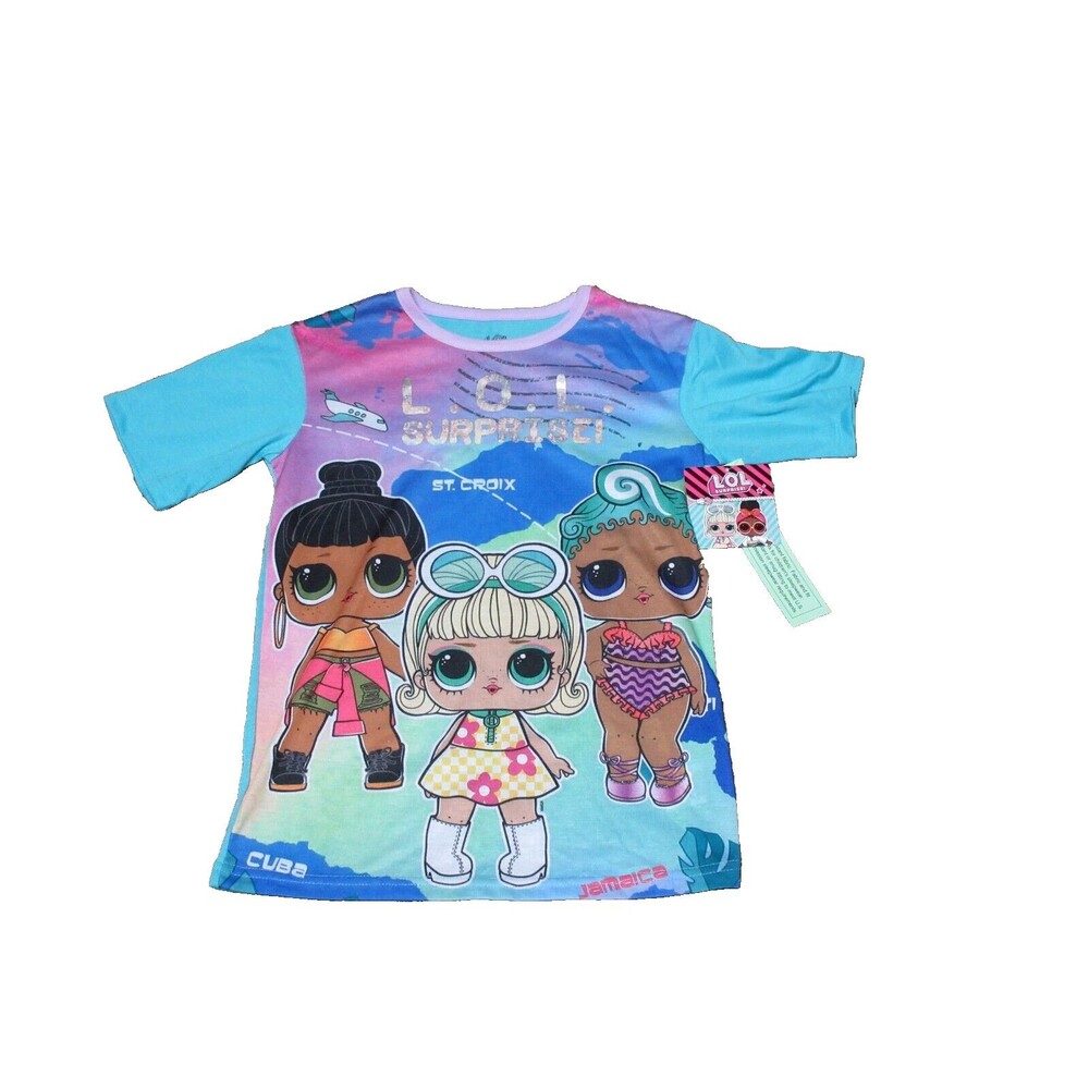 L.O.L. Surprise Girls Dorm Sleep Gown- Size S 6/6X NWT